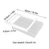 Refrigerator Organizer Bins Extended Handle Spring Lever BPA Free 1 Grid Hanging Fridge Drawer Organizer for Food Fruit Vegetable Box