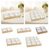 Divided Serving Platter Appetizer Tray with Storage Removable Snack Dishes for Candy