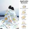 1pc Blanket Sumikko Gurashi Print Design, Lightweight Blanket for Sofa, Bed- Soft &Warm, Gift for All Seasons like Christmas, Halloween