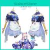Genshin Impact Sangonomiya Kokomi Maid Cosplay Costume For Role Play And Halloween