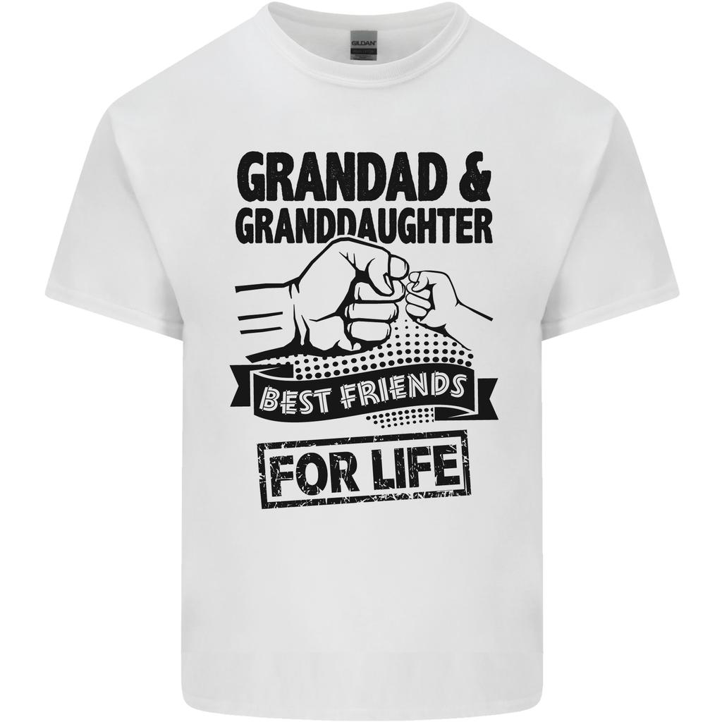 Grandad and Granddaughter Grandparents Day Unisexs Light Cotton TShirt