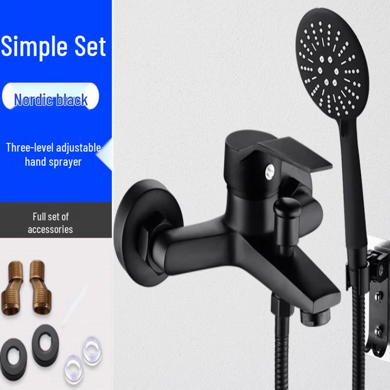 

TLXT Wall-Mounted Shower Faucet Set