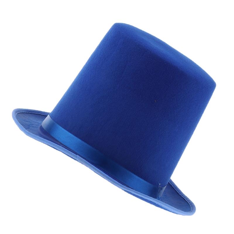 Zauberer-Zylinder, schwarzer Zylinder, Zauberer-Hut, Jazz-Bühnenauftritte, Bowler-Zylinder, Kostüm