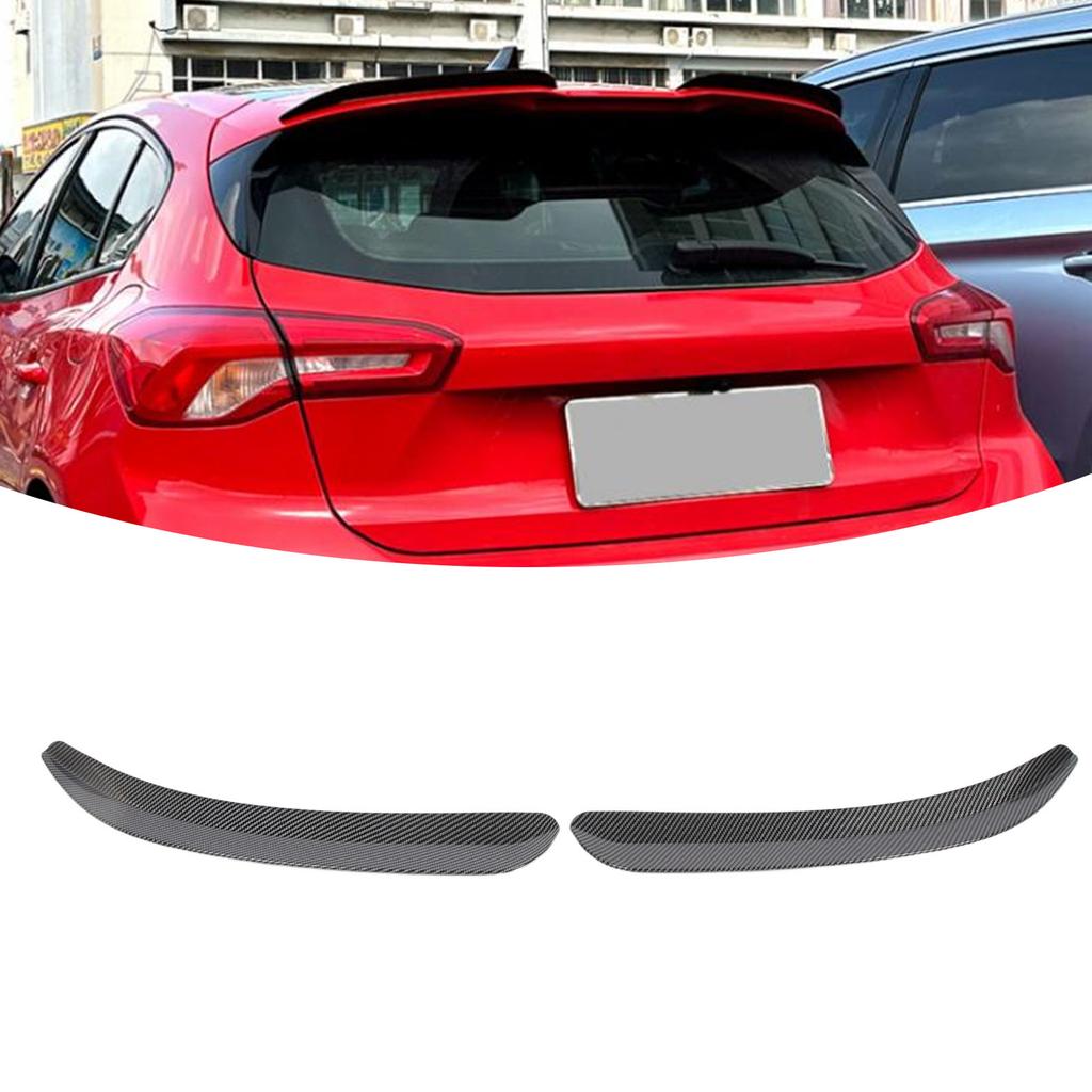 Rear Spoiler for Maxton Roof Wing Cover Replacement for MK4 ST‑Line Hatchback 2018 to 2024