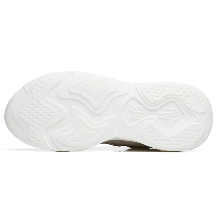 Anta Life Collection Fabric Cushioning Slip Resistant Abrasion Resistant Low top Casual Shoes Women's Beige 122238842S-3