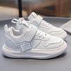 Scarpe sportive per bambine Primavera Nuove scarpe per bambini Scarpe da tavola per ragazzi Scarpe per bambini grandi Scarpe leggere piccole bianche Primavera e autunno basse