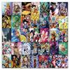 50/100pcs Japanese Anime Dragon Ball Stickers Cool Cartoon Son Goku Decals Laptop Phone Luggage Classic Manga Sticker Decoration