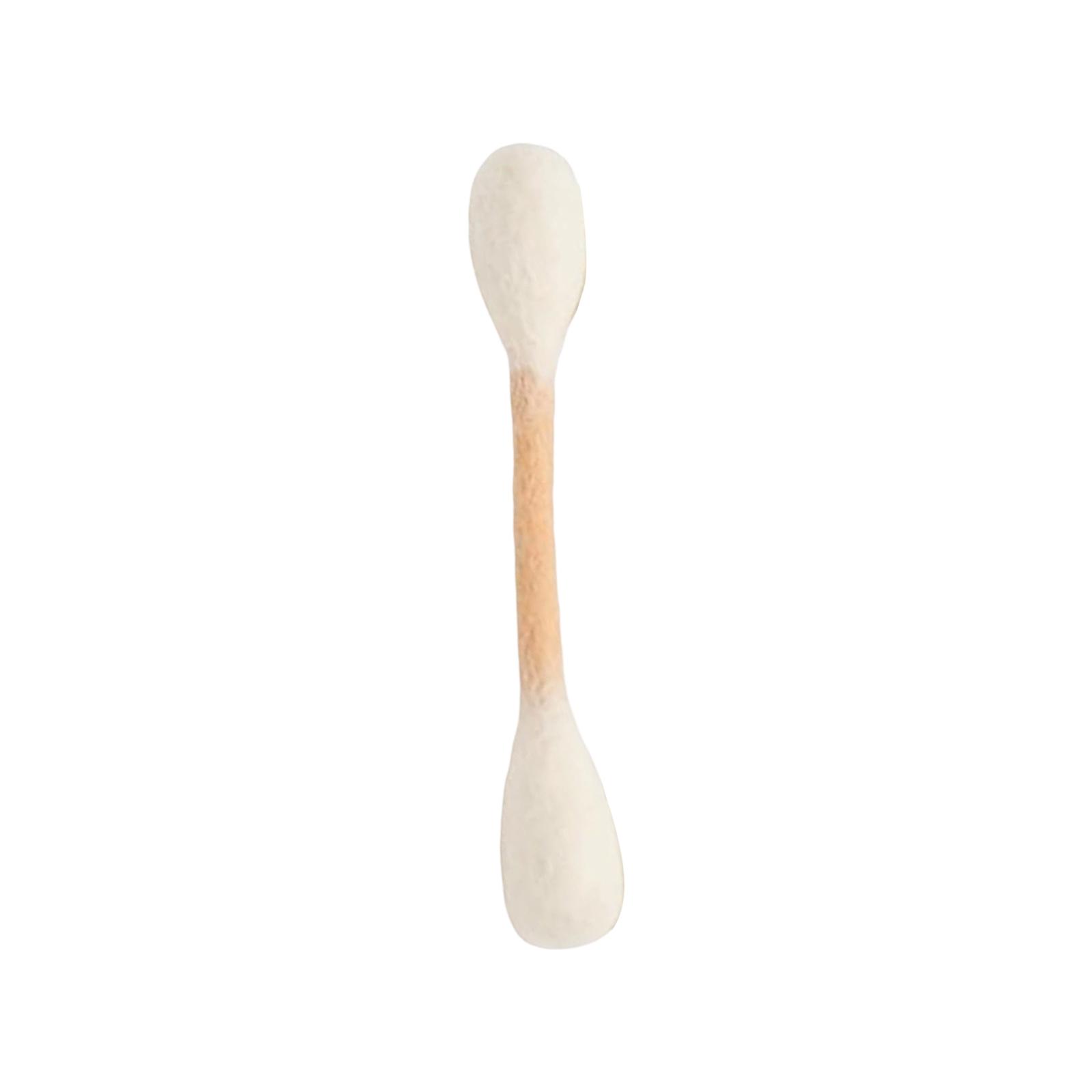 

Felt Cat Chew Toy Cotton Swab Shape Durable Catnip Filled Pet Toy Interactive Play for Cats and Kittens Safe Material One Size