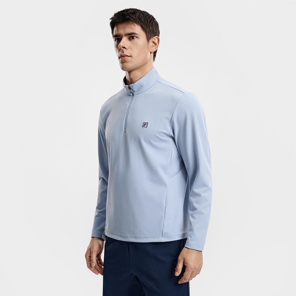 Fila Tennis Fashion Classic Simple Retro Sports Leisure Versatile Comfortable Knitted Long Sleeve T-Shirt Men tops A11M613208FBU