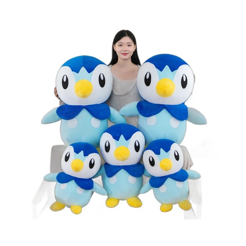 30-60cm Pokemon Carino e Affascinante Piplup Peluche Giocattoli Peluche Cartone Animato e Carini Cuscino Decorazioni per la Camera da Letto Regalo per la Data di Nascita