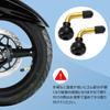 Válvula de Aire para Motocicleta, Juego de 2, Forma L, Válvula Tubeless de Goma, Válvula de Encaje a Presión, PVR-70,