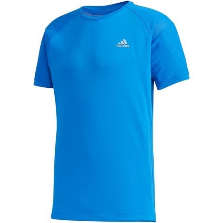 Adidas Tennis H.Rdy Quick-Dry Breathable Casual Tennis Shirt Men Tops Blue FK1421