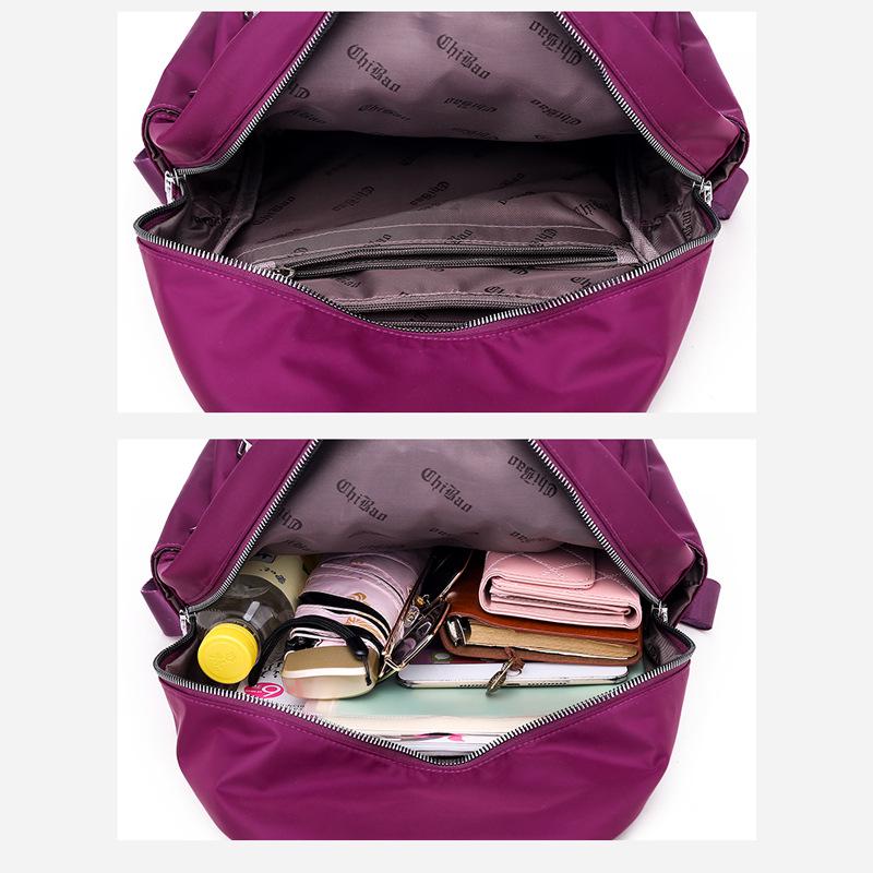 Damen Rucksack aus Oxford-Gewebe: Wasserdicht, Modisch, Vielseitig, Leicht, Großes Fassungsvermögen – Perfekt für College, Schule oder Reisen.