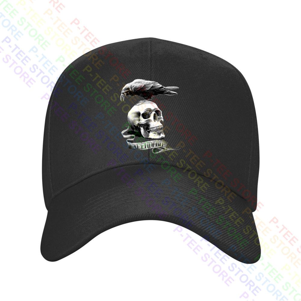 The Expendable Skull Crow Baseball Cap Snapback Caps Knitted Bucket Hat