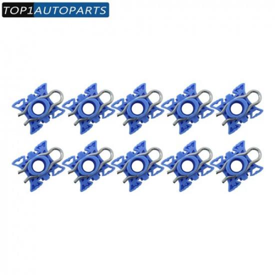 Set of 10 NEW Window Regulator Sliding Pivot Clips Fits Volvo XC90 XC70 3509416