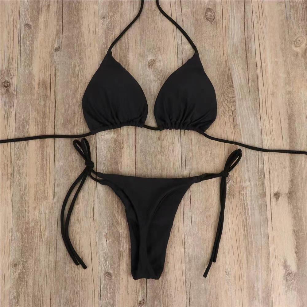 Cherry Seduction Sexy Split Swimsuit Sexy Summer Padded Women s Split Strap Women s Panties S