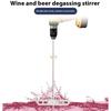 2025 Nouvelle Palette de brassage de bière Rouge Vin, Palette d'aération en Acier Inoxydable, Tige mélangeuse pour agitateur de brassage maison