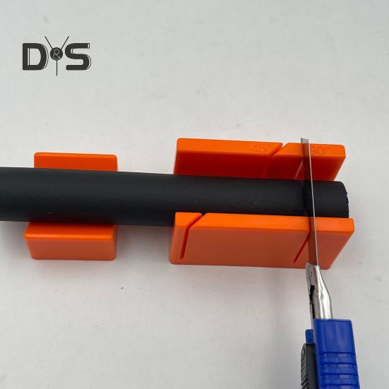 2 Bucăți Cutie Mitră Heavy Duty Unghiuri 45/90 Grade Meșteșuguri Metalice Lemn Plastic Cutie de Tăiere Instrument Ghid pentru Bricoleur Dulgher Sculptor în Lemn Tâmplar