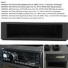 New for Stereo Radio Universal Car Double 1 Din Dash Cup Holder Storage Box Plastic
