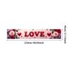 Pink Anniversary Banner Beautiful Customizable Rose-themed Party Backdrop Stunning Event Banner for Photoshoot