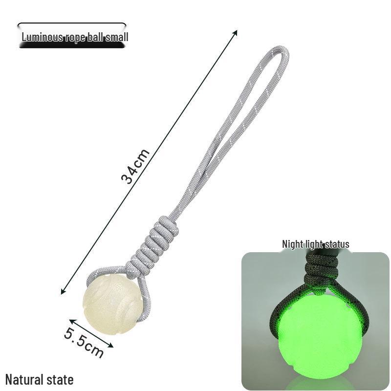 Eisenwill Elastic Dog Chew Rope Knot Ball - Teething & Interactive Training Toy