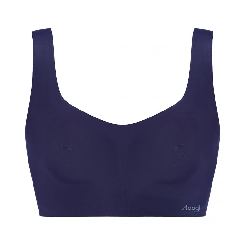 Basic 2 Half Top 10202275 bra with completely not easily no S M008 sloggi [Triumph] [Sloggi Non-wired pads, seamless, lightweight, visible, hooks,