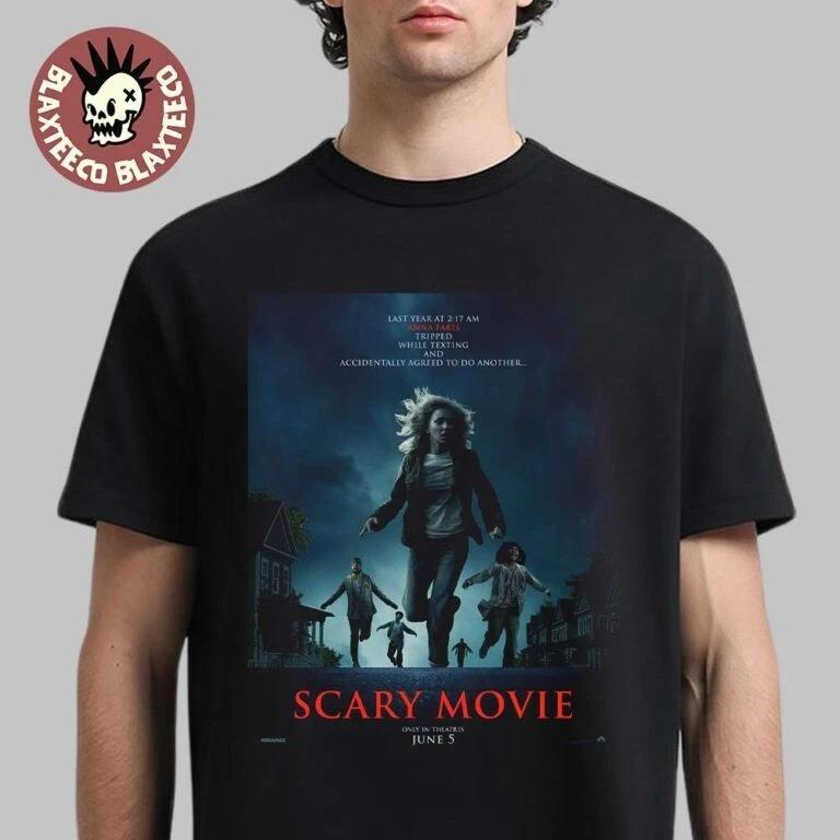 Футболка с пародийным плакатом «Очень страшное кино 6: Оружие» 3XL