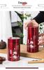 Stainless Steel Moisture-Proof Tea Canister - Small Size, Sealed Empty Container for Home Use