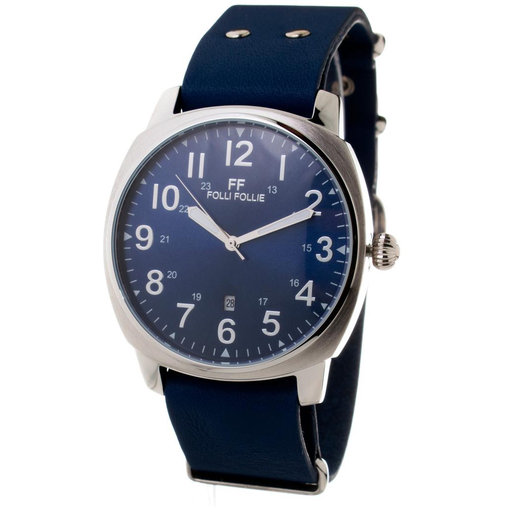 FOLLI FOLLIE Watch WT14T001SDA. Quartz, Blue Color. Woman.