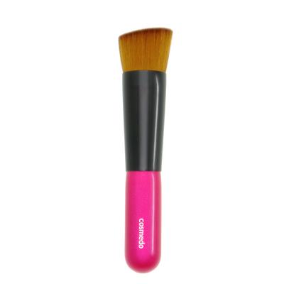 Kumanofude Takumi Makeup Brush Cosmedo Diagonal Flat Foundation Brush PBT Made In Japan Face Cheek Liquid Foundation (Makeup Brush, Brush, Brush,