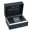 Maserati Men's Traguardo Series Quartz Watch, 45mm, Analog Chronograph, 10ATM Water Resistance, Luminous Function, Brown Leather, R8871612008, Officia