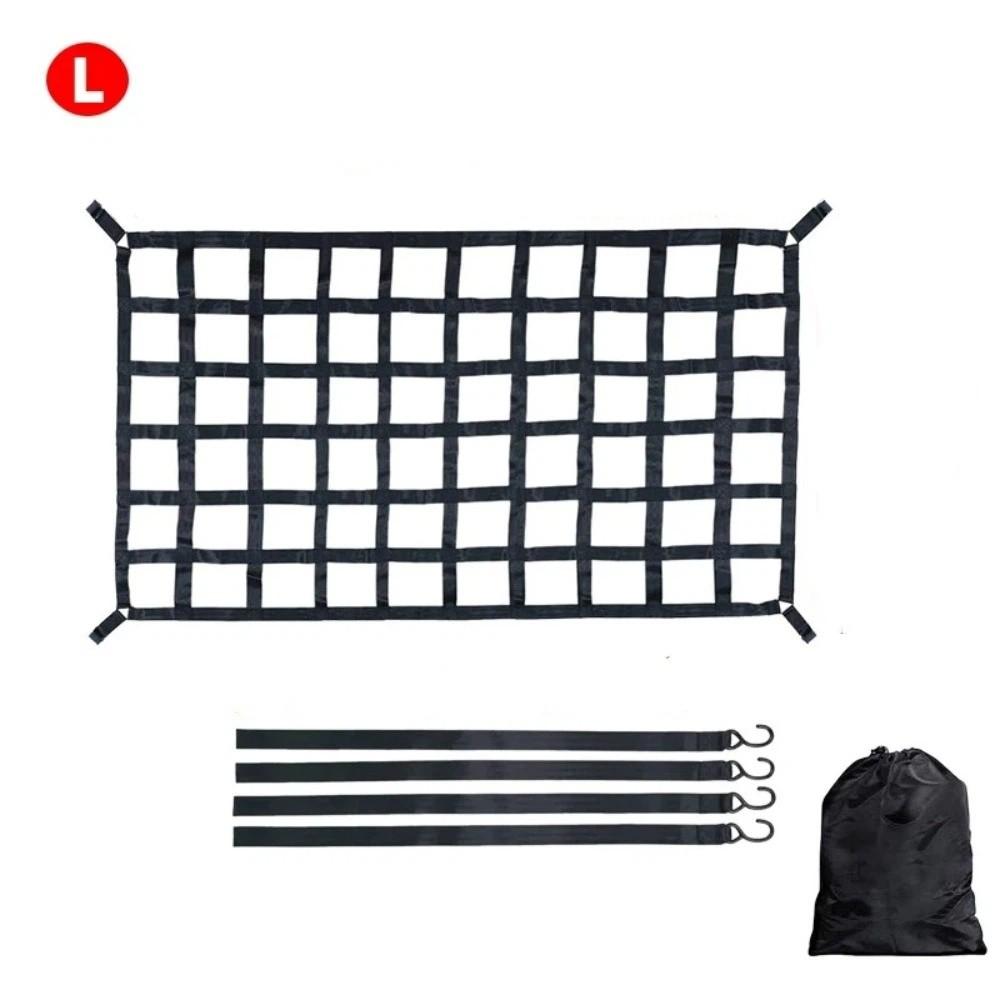 Wear Resistance Cargo Isolation Net Durable Woven Material Rear Cargo Net  Vehicle Modification