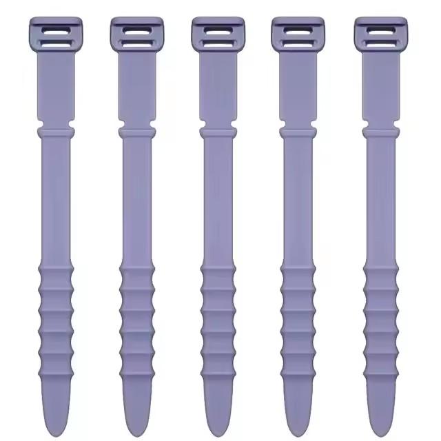 Silicone Cable Ties, Cord Organizer, Cable Straps, Reusable Cord Ties, Travel Cable Organizer, Cute Elastic Tie, Wire Ties