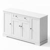 Kitchen Cabinet Multifunctional Buffet 138cm Sideboard with Drawer Shelf Doors And Adjustable Shelves Buffet Modern Design Anti-Tip Protection