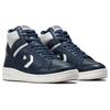 Converse Weapon Comfortable and Versatile Non-slip and Wear-resistant Mid-top Skate Shoes Unisex Blue and White