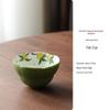 Hand-Painted Ceramic Master Teacup - Osmanthus Design