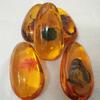 1Pc Insects Amber Gemstone Scorpion Natural Mineral Home Decor Insects Amber Gemstone Diy Hand Crafts Gift
