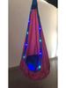 LED-Lit Portable Hanging Chair for Kids – Indoor/Outdoor Creative Nylon Swing