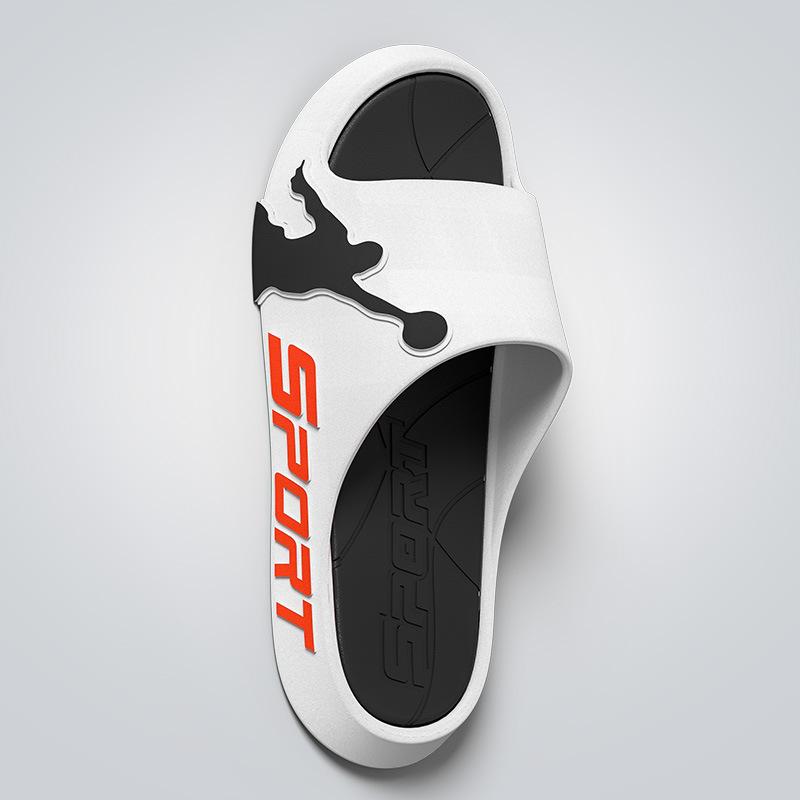 Fashion Men's Slippers New Summer Sports Slippers Outdoor Non-Slip Couples Home Bathroom Sandals and Slippers Ciabatte Uomo Flip Flop 45