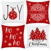 Christmas Pillow Cover Home Decoration Pillow Four-piece Set Living Room Sofa Cushion Cover Bedroom Pillow
