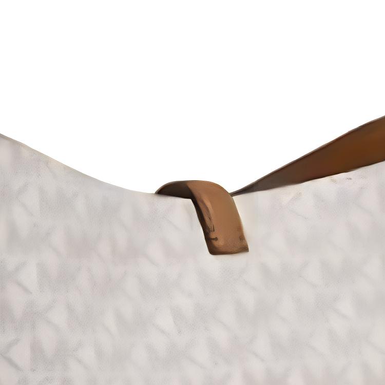 Michael Kors Mk Lyra Monogram Logo Charm Coated Canvas Tote Shoulder Bag Small Women Bags Vanilla-White Acorn-Brown 35F4G1YS5B-150