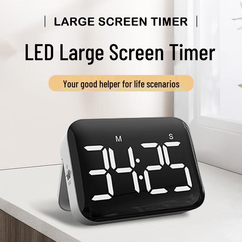 Hense HT05 LED Digital Magnetic Countdown Timer