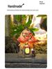 Waterproof Solar Fairy Tale Garden Night Light - Creative Resin Ornament