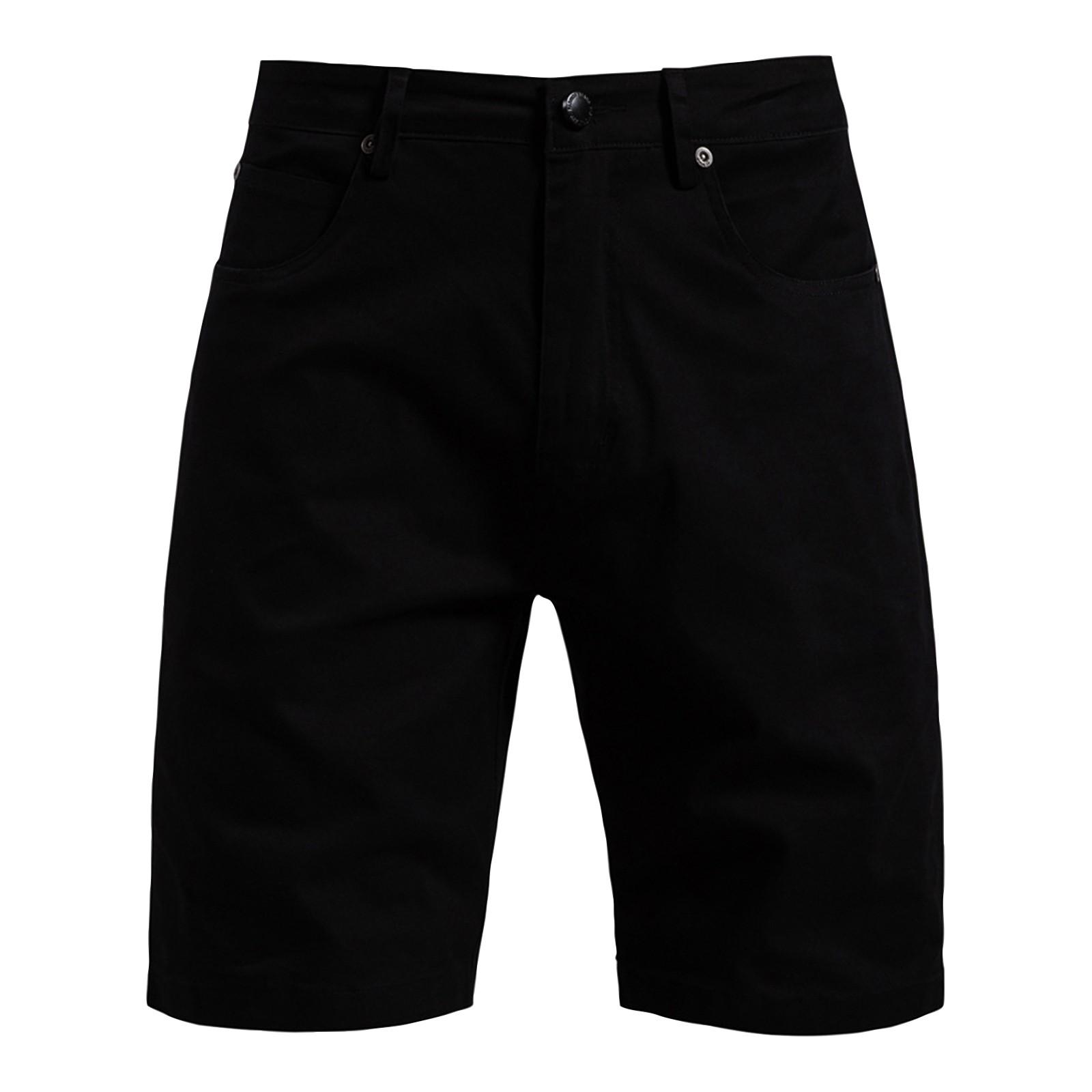 

Men s Summer Workwear Shorts Loose Casual Five-Point Pants Men s Summer Solid Color Casual Cargo Shorts 38 чорний