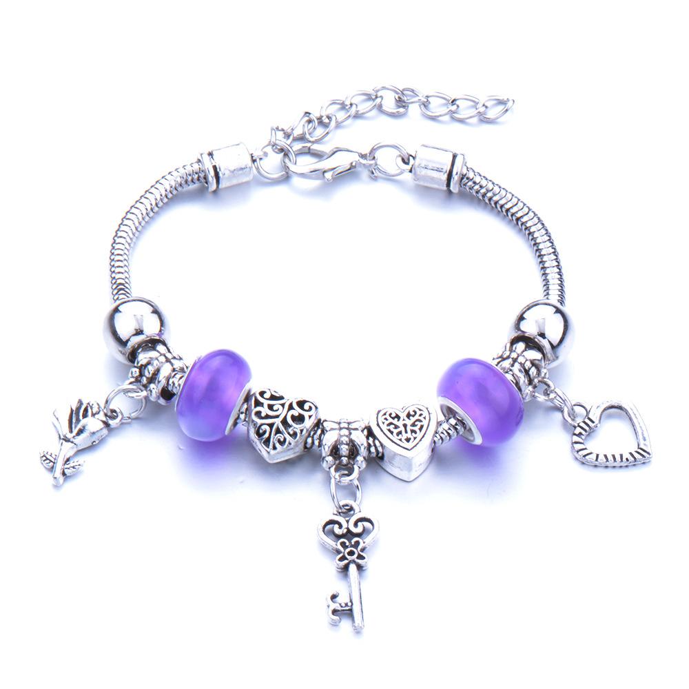 Süßes Haustier-Thema Tieranhänger Armband mit Zinklegierung Hummerverschluss Modeschmuck