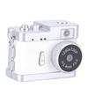 Keychain Camera HD Retro Digital Tiny Portable Pocket Camera CCD Fun Gadget with LED Light 4 Filters for Travel Study