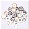 Sturdy Alloy Four Hole Button Ideal for Clothing Sewing Craft and Applications