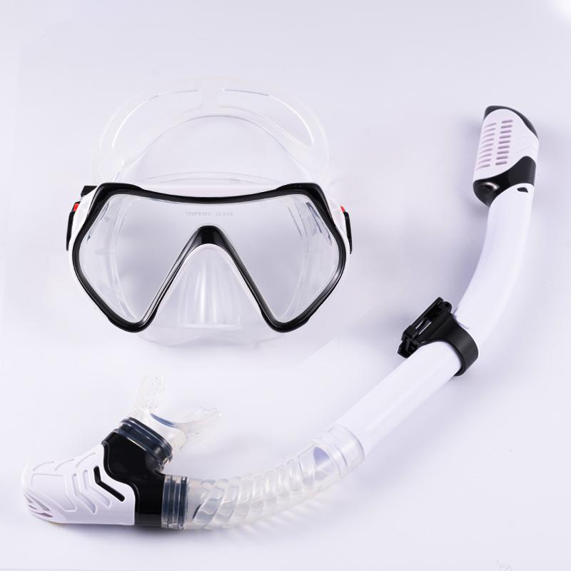 Sinodiving Adult Diving Masks Gear Freediving Goggles Spearfishing Glasses Snorkeling Dive Equipment Set