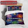 3pcs Duvet Cover Set (1*Duvet Cover + 2*Pillowcase, Without Core), Custom Name PAW Patrol Pattern Bedding Set, Home Bedroom Decor Gift
