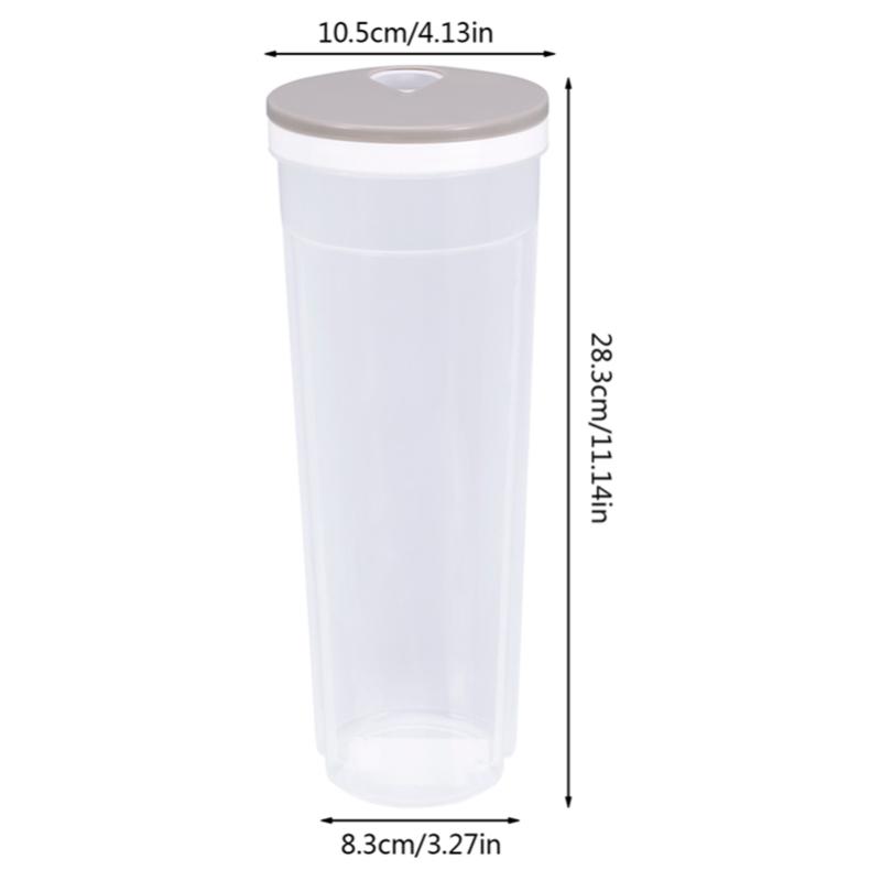 1PCS Multifunction Pasta Noodle Grain Cereal Bean Rice Food Storage Container Kitchen Sealed Box Food Canister for Kitchen Seasoning